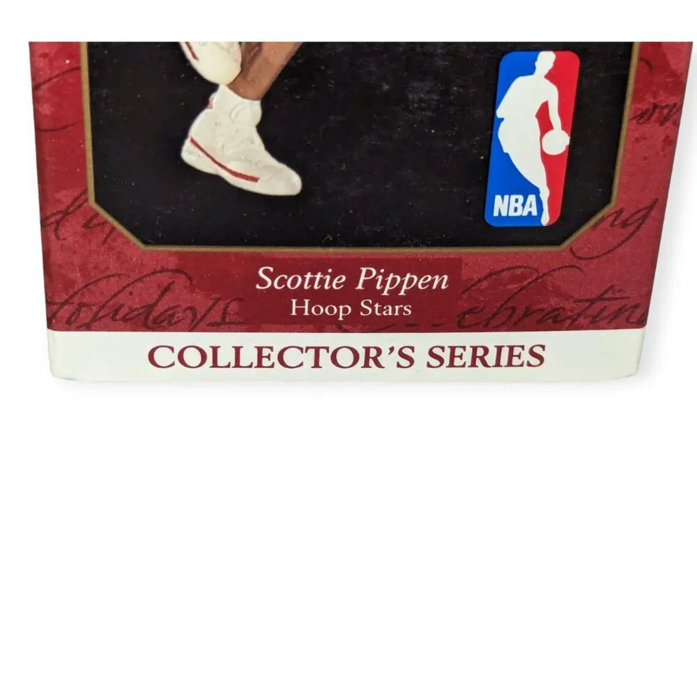 Vintage 1999 Hallmark Keepsake Ornament Scottie Pippen Hoop Stars Chicago Bulls